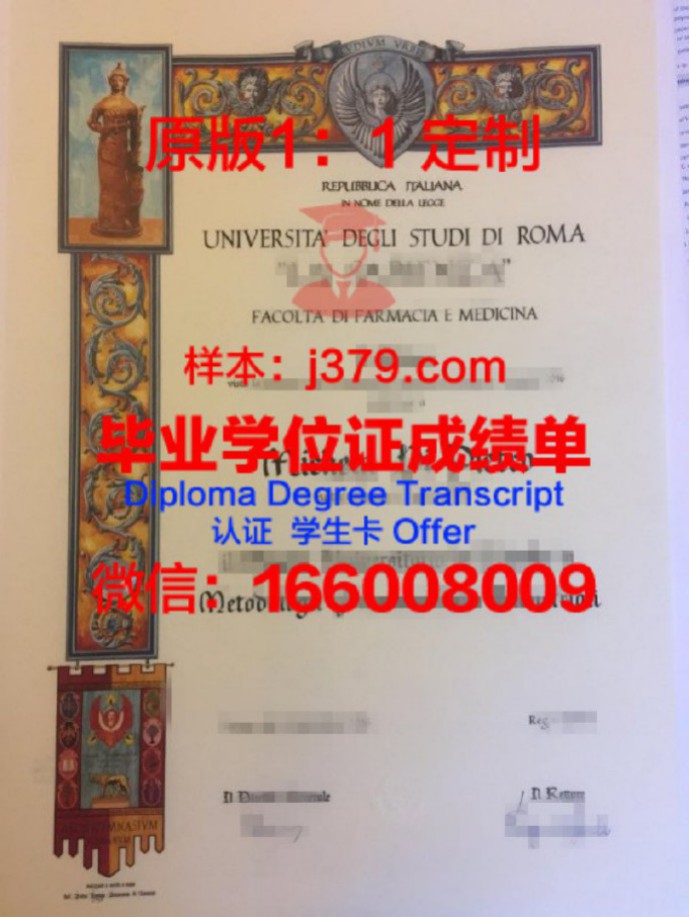 罗马第三大学毕业证样本及图片(罗马三大多久出成绩)