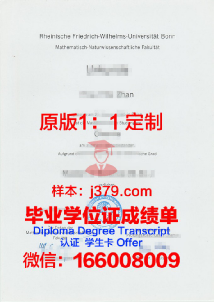 德国蒂宾根大学毕业证 Eberhard-Karls-Universitaet Tuebingen diploma