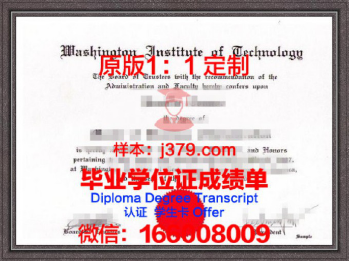 凤凰城大学华盛顿学习中心毕业证图片University of Phoenix-Washington Learning Center Diploma