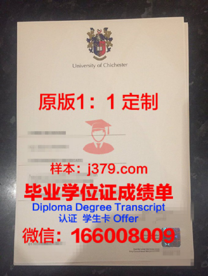 奇切斯特大学毕业证 University of Chichester diploma