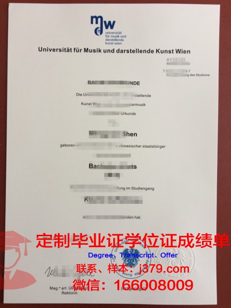 维也纳模都尔大学毕业证：开启国际化职业大门的钥匙