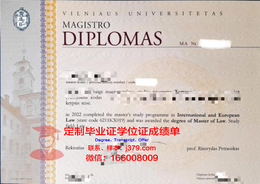 维尔纽斯格迪米纳斯技术大学毕业证什么样子(维尔纽斯美术学院)