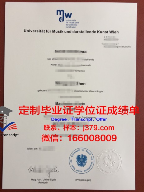 维也纳音乐与艺术市立大学毕业证壳子(维也纳国立音乐与艺术大学)