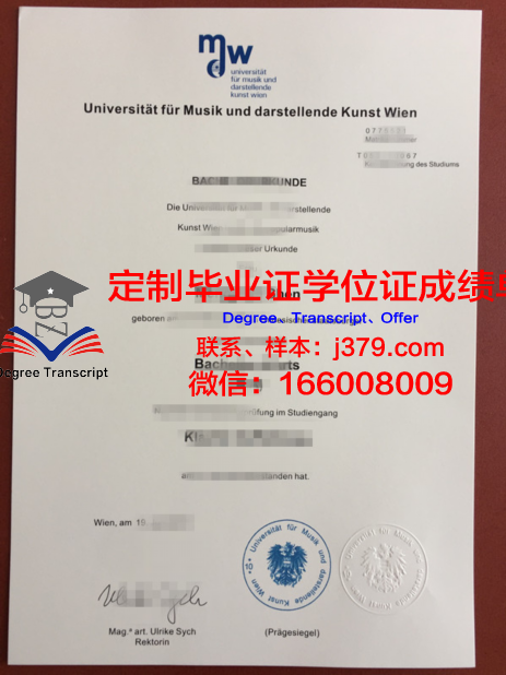 维也纳工业大学毕业证原版(维也纳大学本科读几年)