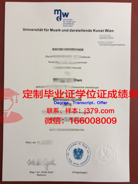 维也纳经济大学毕业证电子版(维也纳经济大学毕业证电子版)