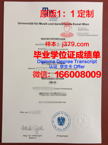 维也纳工业大学毕业证书原件(维也纳工业大学毕业证书原件图片)