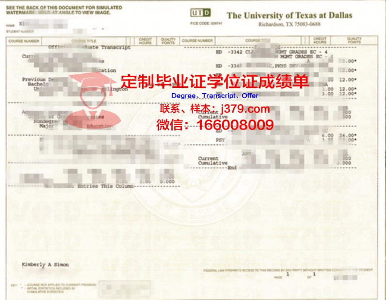 德克萨斯女子大学博士毕业证:开启人生新篇章的通行证