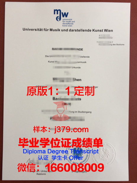 维也纳技术高等专业学院成绩单(维也纳技术大学怎么样)