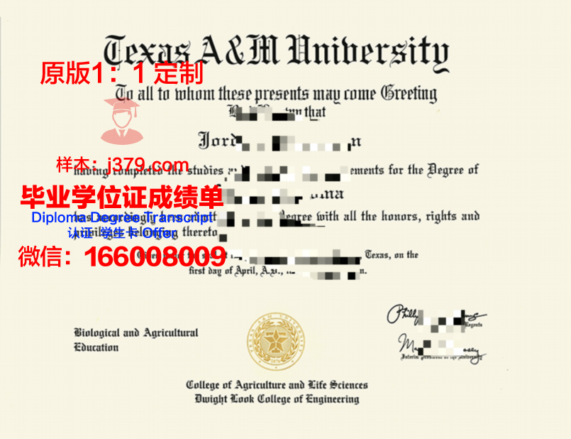 德克萨斯农工国际大学毕业证书原件(德克萨斯农工大学在哪个城市)