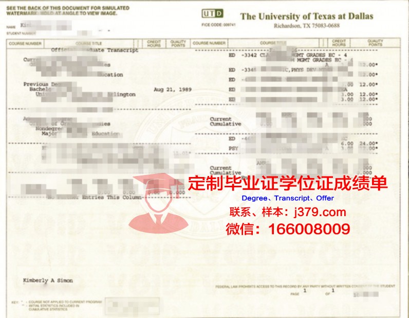 德克萨斯州立大学学位证书(美国德克萨斯大学毕业证)